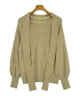 TORRAZZO DONNA（トラッゾドンナ）ニット・セーター ベージュ サイズ:F レディース/2200650051058