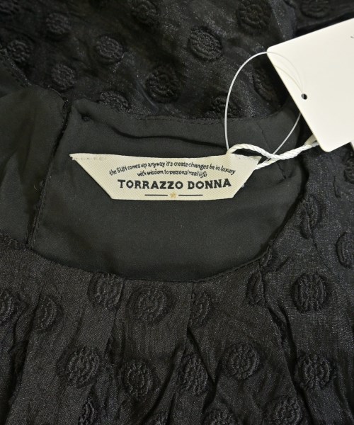 TORRAZZO DONNA（トラッゾドンナ）ブラウス 黒 サイズ:F レディース/2200657406028