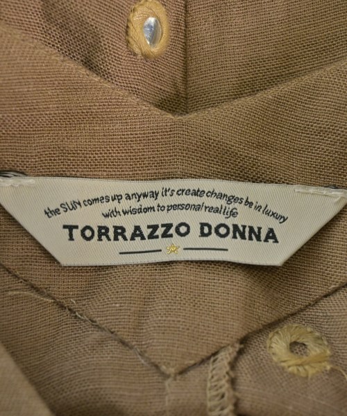 TORRAZZO DONNA（トラッゾドンナ）ブラウス 茶 サイズ:F レディース/2200718738037