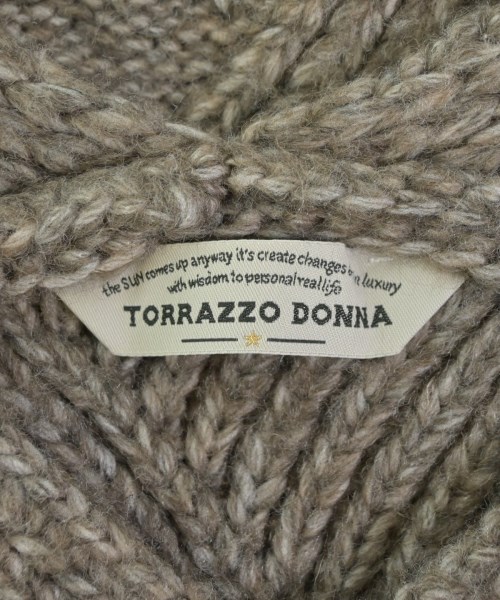 TORRAZZO DONNA（トラッゾドンナ）ニット・セーター 茶 サイズ:F レディース/2200641261046