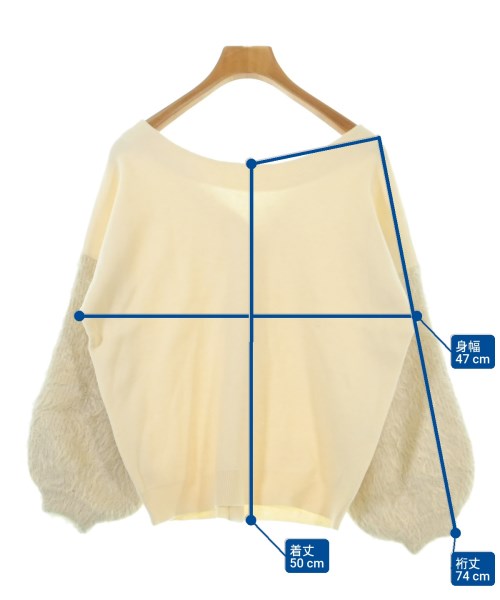 TORRAZZO DONNA（トラッゾドンナ）カーディガン 白 サイズ:38(M位) レディース/2200643037175