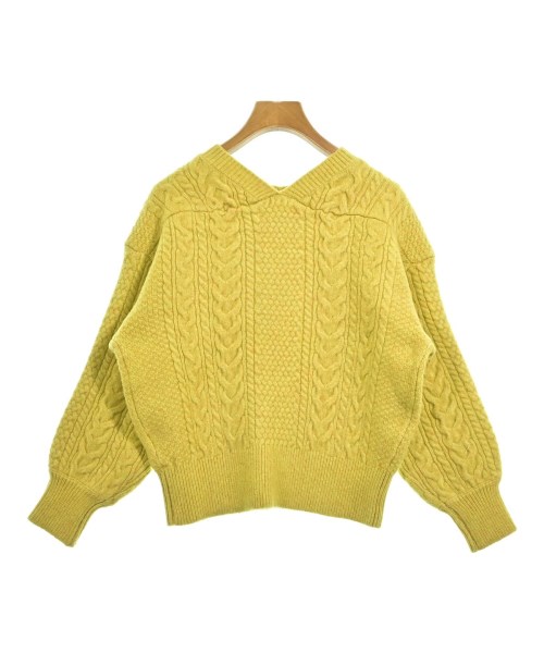 TORRAZZO DONNA（トラッゾドンナ）ニット・セーター 黄 サイズ:F レディース/2200659573063