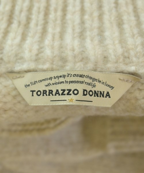 TORRAZZO DONNA（トラッゾドンナ）ニット・セーター 白 サイズ:F レディース/2200669573084
