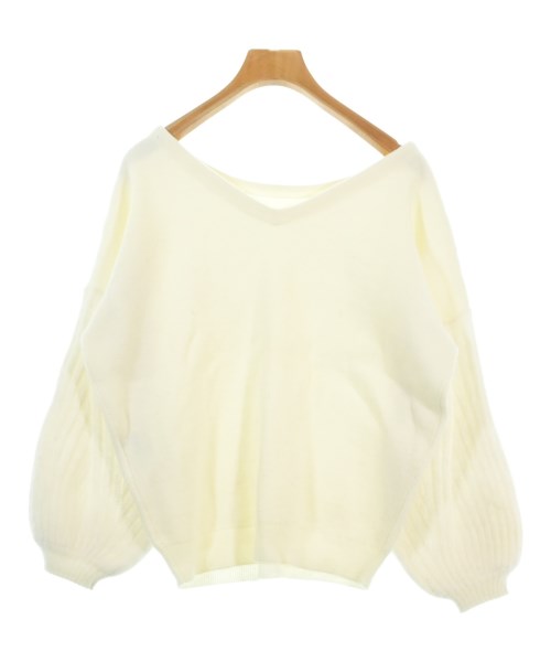 TORRAZZO DONNA（トラッゾドンナ）ニット・セーター 白 サイズ:F レディース/2200671452025