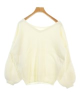 TORRAZZO DONNA（トラッゾドンナ）ニット・セーター 白 サイズ:F レディース/2200671452025