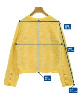 TORRAZZO DONNA（トラッゾドンナ）カーディガン 黄 サイズ:F レディース/2200725662356