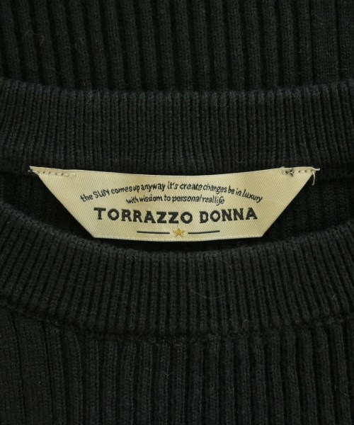 TORRAZZO DONNA（トラッゾドンナ）ニット・セーター 黒 サイズ:-(XS位) レディース/2200688696061