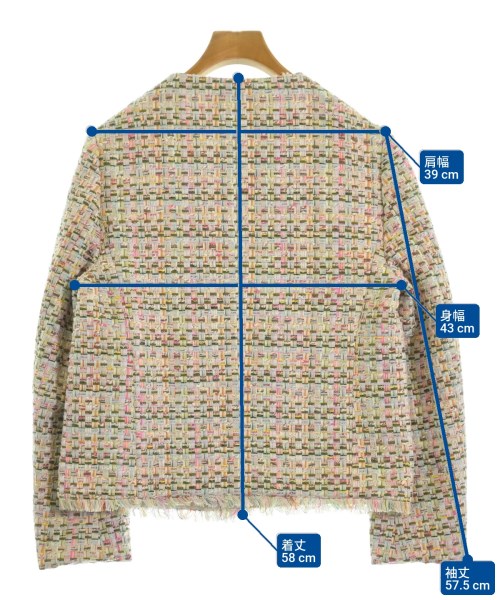 VOUSETES（ヴゼット）ジャケット 黄 サイズ:38(M位) レディース/2200653162027