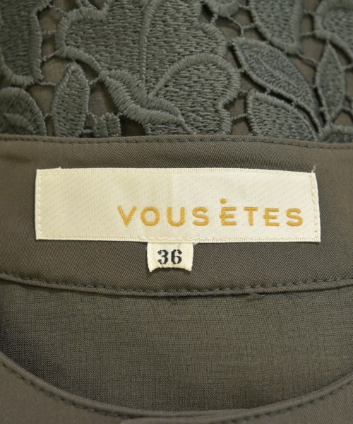 VOUSETES（ヴゼット）ワンピース カーキ サイズ:36(S位) レディース/2200719812019