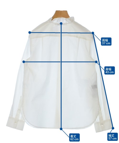 COMPTOIR DES COTONNIERS（コントワーデコトニエ）カジュアルシャツ 白 サイズ:36(S位) レディース/2200634235085