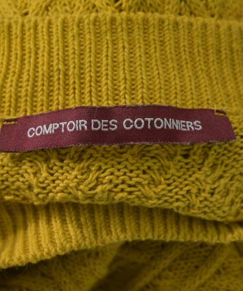 COMPTOIR DES COTONNIERS（コントワーデコトニエ）ニット・セーター 黄 サイズ:XL レディース/2200614561036