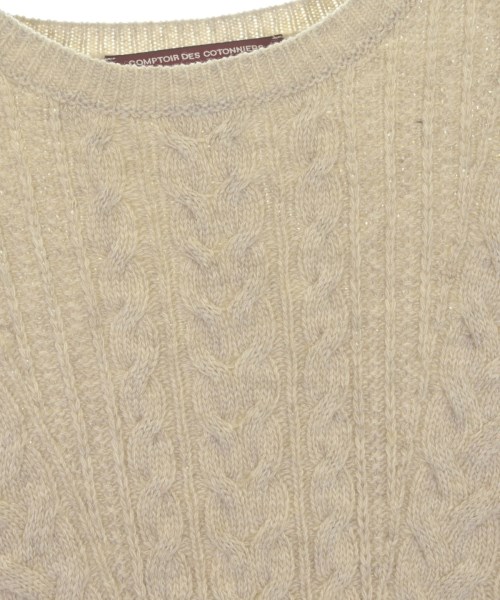 COMPTOIR DES COTONNIERS（コントワーデコトニエ）ニット・セーター ベージュ サイズ:M レディース/2200626599027