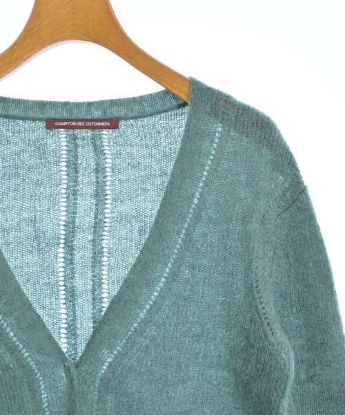 COMPTOIR DES COTONNIERS（コントワーデコトニエ）カーディガン 緑 サイズ:S レディース/2200618021024