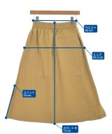 COMPTOIR DES COTONNIERS（コントワーデコトニエ）ロング・マキシ丈スカート ベージュ サイズ:S レディース/2200619992019