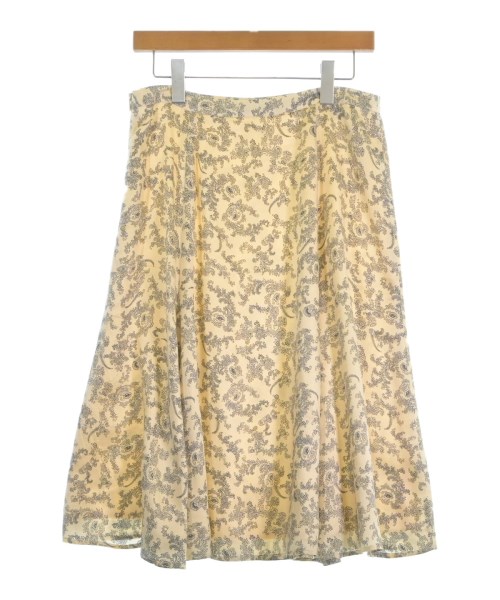 COMPTOIR DES COTONNIERS（コントワーデコトニエ）ひざ丈スカート ベージュ サイズ:11(L位) レディース/2200613794022