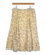 COMPTOIR DES COTONNIERS（コントワーデコトニエ）ひざ丈スカート ベージュ サイズ:11(L位) レディース/2200613794022