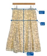 COMPTOIR DES COTONNIERS（コントワーデコトニエ）ひざ丈スカート ベージュ サイズ:11(L位) レディース/2200613794022