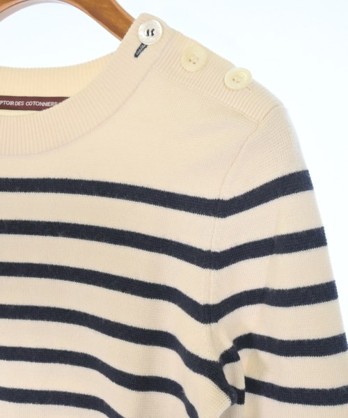 COMPTOIR DES COTONNIERS（コントワーデコトニエ）ニット・セーター 白 サイズ:S レディース/2200671708047