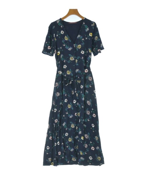 COMPTOIR DES COTONNIERS(コントワーデコトニエ)ワンピース 紺 サイズ:7(S位)/2200676138016