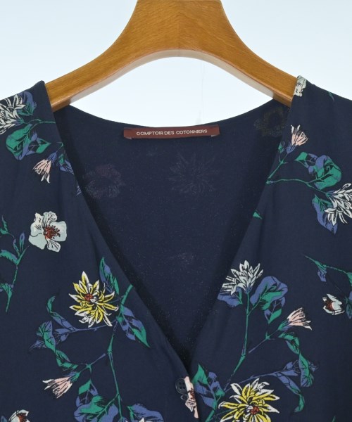 COMPTOIR DES COTONNIERS（コントワーデコトニエ）ワンピース 紺 サイズ:7(S位) レディース/2200676138016