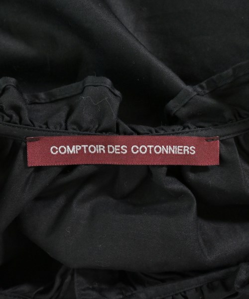 COMPTOIR DES COTONNIERS（コントワーデコトニエ）ブラウス 黒 サイズ:L レディース/2200681269040