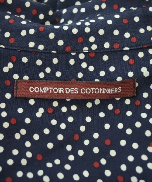 COMPTOIR DES COTONNIERS（コントワーデコトニエ）カジュアルシャツ 紺 サイズ:11(L位) レディース/2200698843127