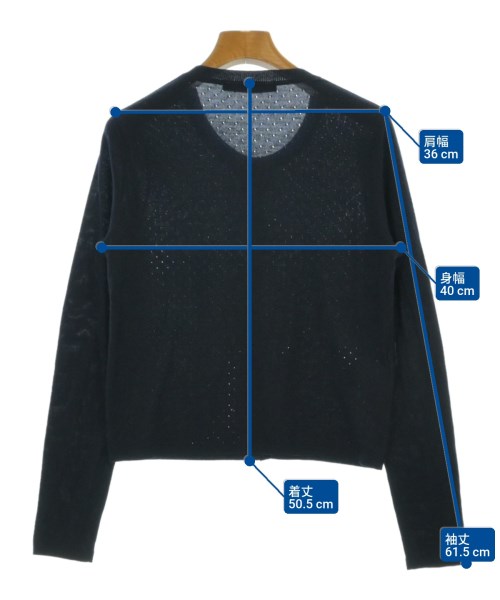 COMPTOIR DES COTONNIERS（コントワーデコトニエ）カーディガン 紺 サイズ:S レディース/2200649645046