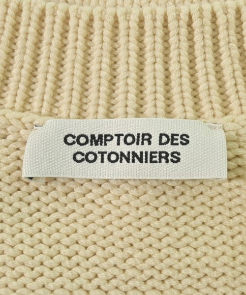 COMPTOIR DES COTONNIERS（コントワーデコトニエ）カーディガン 白 サイズ:L レディース/2200711538047
