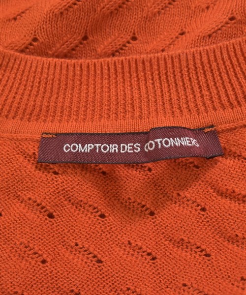 COMPTOIR DES COTONNIERS（コントワーデコトニエ）ニット・セーター オレンジ サイズ:5(XS位) レディース/2200715052075