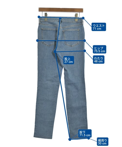 COMPTOIR DES COTONNIERS（コントワーデコトニエ）デニムパンツ 青 サイズ:7(S位) レディース/2200711044012
