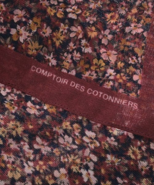 COMPTOIR DES COTONNIERS（コントワーデコトニエ）ストール 赤 サイズ:- レディース/2200715079096