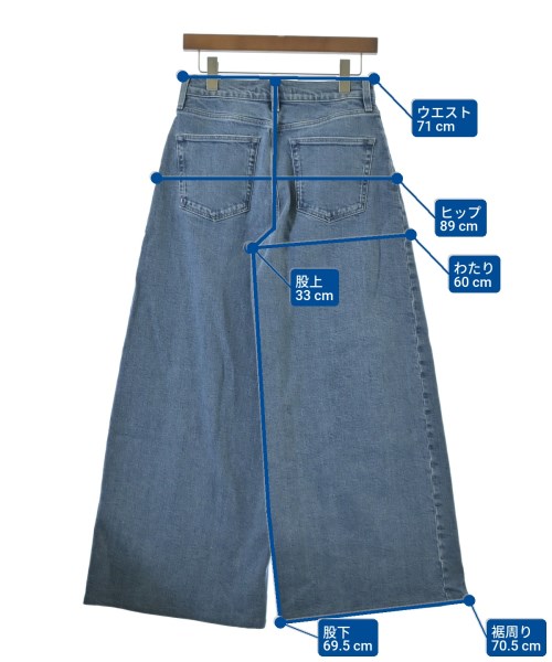 COMPTOIR DES COTONNIERS（コントワーデコトニエ）デニムパンツ 青 サイズ:M レディース/2200641582011