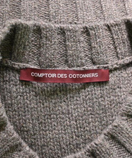 COMPTOIR DES COTONNIERS（コントワーデコトニエ）ベスト 茶 サイズ:M レディース/2200646551012