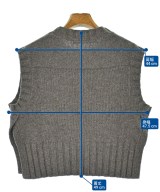 COMPTOIR DES COTONNIERS（コントワーデコトニエ）ベスト 茶 サイズ:M レディース/2200646551012