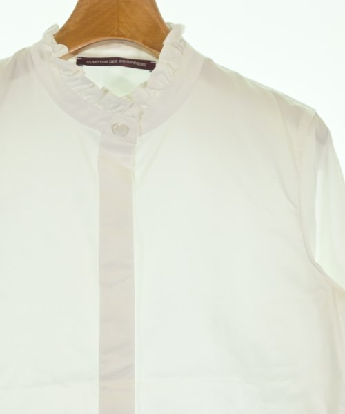 COMPTOIR DES COTONNIERS（コントワーデコトニエ）カジュアルシャツ 白 サイズ:34(XS位) レディース/2200649992027