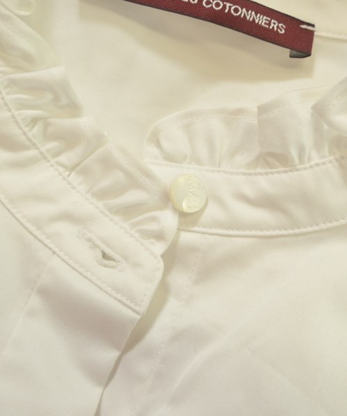 COMPTOIR DES COTONNIERS（コントワーデコトニエ）カジュアルシャツ 白 サイズ:34(XS位) レディース/2200649992027