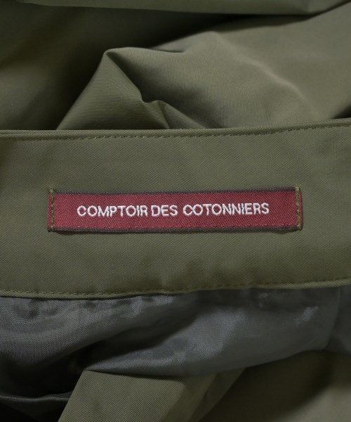 COMPTOIR DES COTONNIERS（コントワーデコトニエ）ひざ丈スカート カーキ サイズ:38(M位) レディース/2200698012011