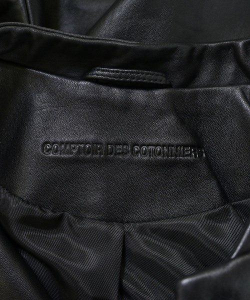 COMPTOIR DES COTONNIERS（コントワーデコトニエ）ライダース 黒 サイズ:S レディース/2200705564069