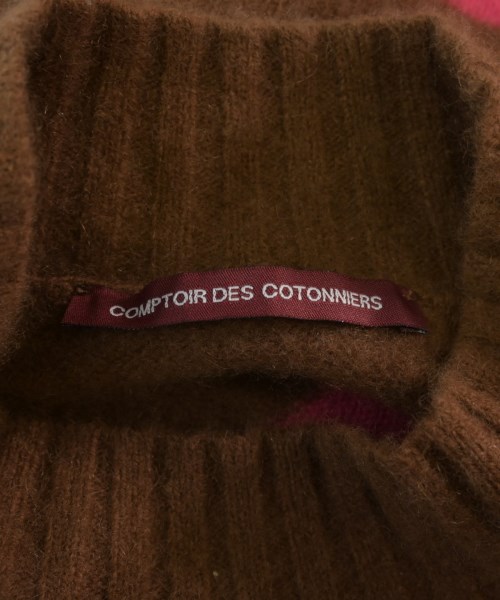 COMPTOIR DES COTONNIERS（コントワーデコトニエ）ニット・セーター 茶 サイズ:S レディース/2200722148020