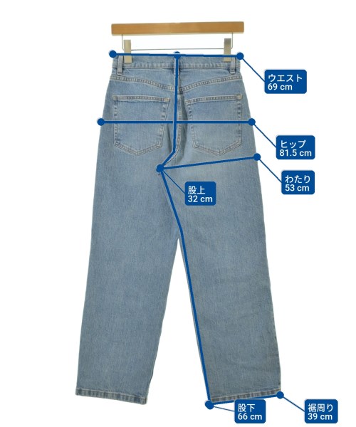 COMPTOIR DES COTONNIERS（コントワーデコトニエ）デニムパンツ 青 サイズ:34(XS位) レディース/2200725863036