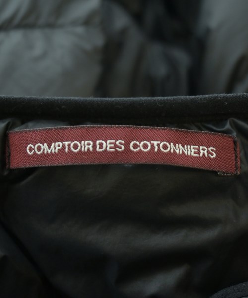 COMPTOIR DES COTONNIERS（コントワーデコトニエ）ダウンジャケット/ダウンベスト 黒 サイズ:38(M位) レディース/2200723333012