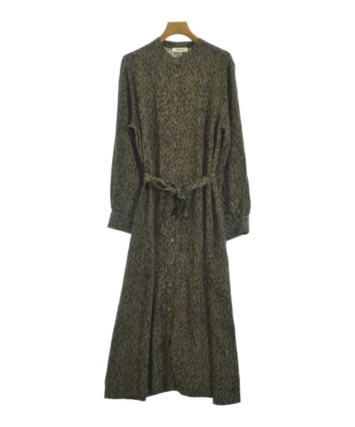 COMPTOIR DES COTONNIERS(コントワーデコトニエ)シャツワンピース カーキ サイズ:L/2200664170080