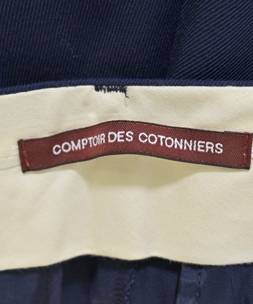 COMPTOIR DES COTONNIERS（コントワーデコトニエ）スラックス 紺 サイズ:34(XS位) レディース/2200684521107