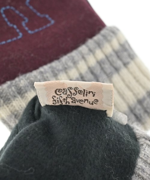 Casselini five avenue（キャセリーニファイブアベニュー）手袋 赤 サイズ:- レディース/2200633647209