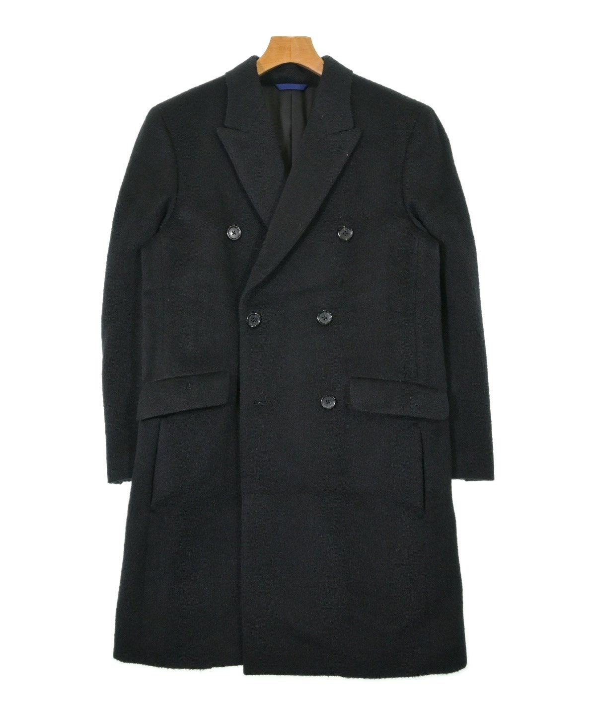 LANVIN ランバン チェスターコート LANVIN en Bleu - LANVIN en Bleu シルク混 ウール チェスター