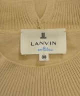 LANVIN en bleu（ランバンオンブルー）ニット・セーター ベージュ サイズ:38(M位) レディース/2200633376017
