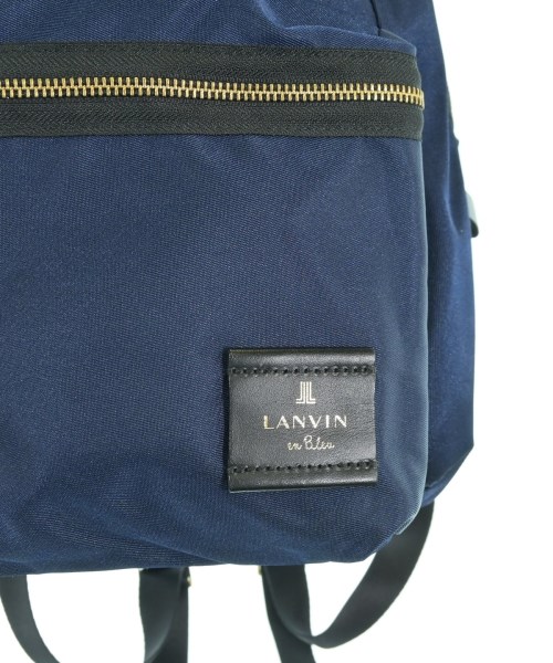 LANVIN en bleu（ランバンオンブルー）バックパック・リュック 紺 サイズ:- レディース/2200620407175