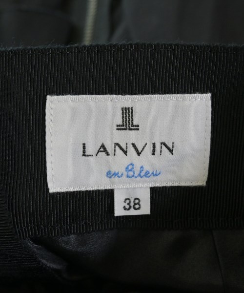 LANVIN en bleu（ランバンオンブルー）ロング・マキシ丈スカート 黒 サイズ:38(M位) レディース/2200636519039