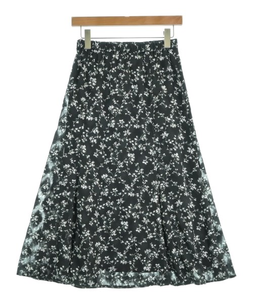 LANVIN en bleu（ランバンオンブルー）ロング・マキシ丈スカート 黒