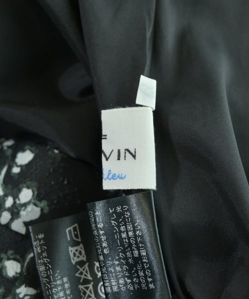 LANVIN en bleu（ランバンオンブルー）ロング・マキシ丈スカート 黒 サイズ:36(S位) レディース/2200635432032